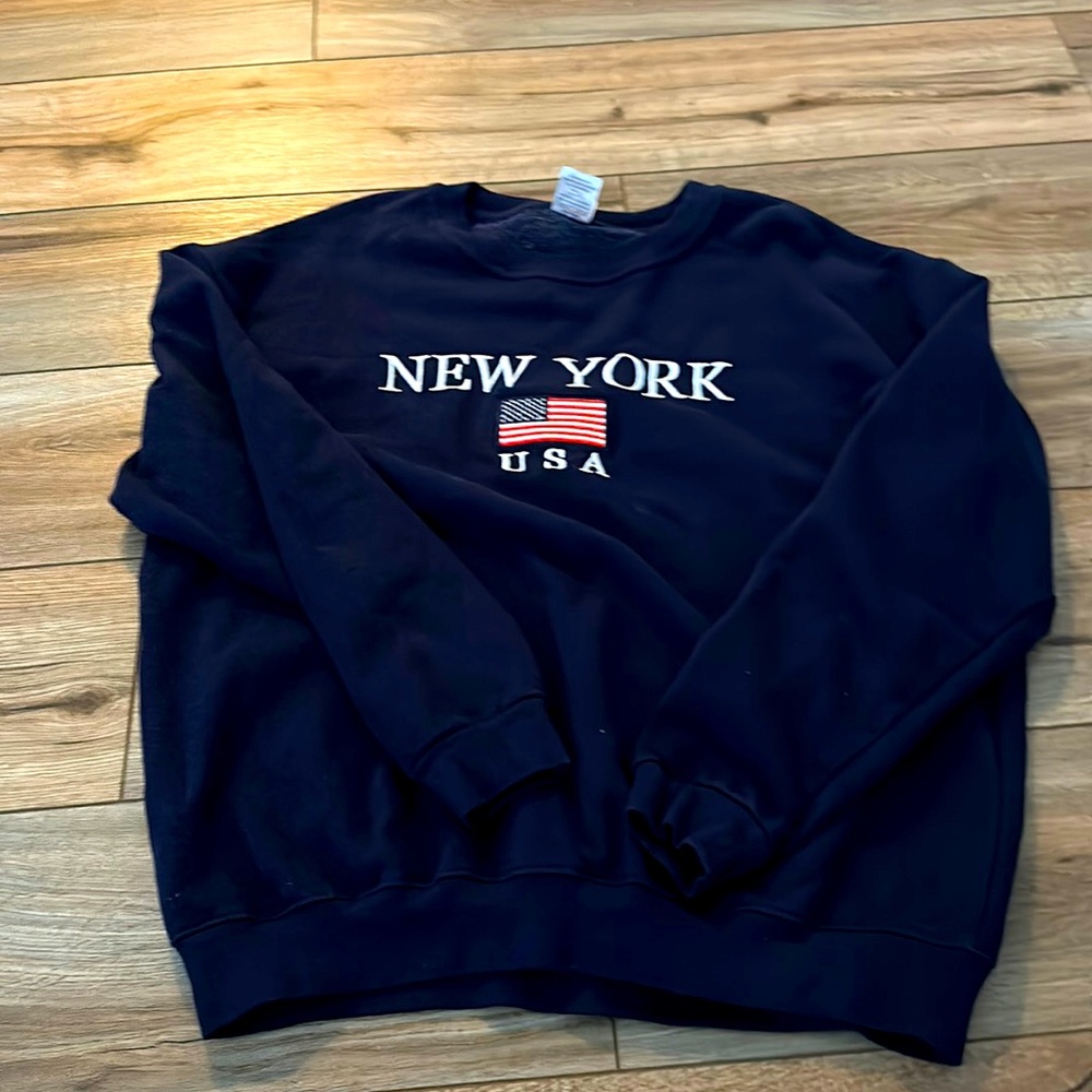 New York USA crewneck